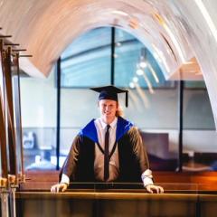 Mechanical Engineering graduate Oscar Carr